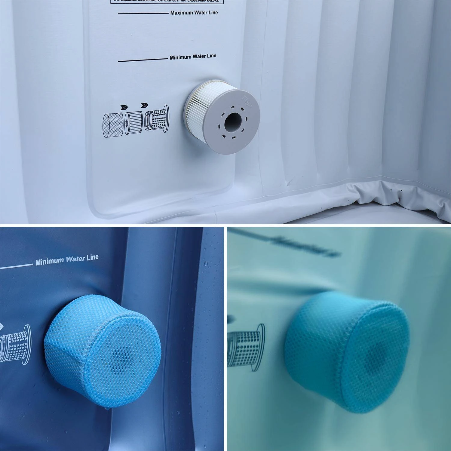 Cartouche Filtrante Spa Avec Filet (lot De 2) â Image 3