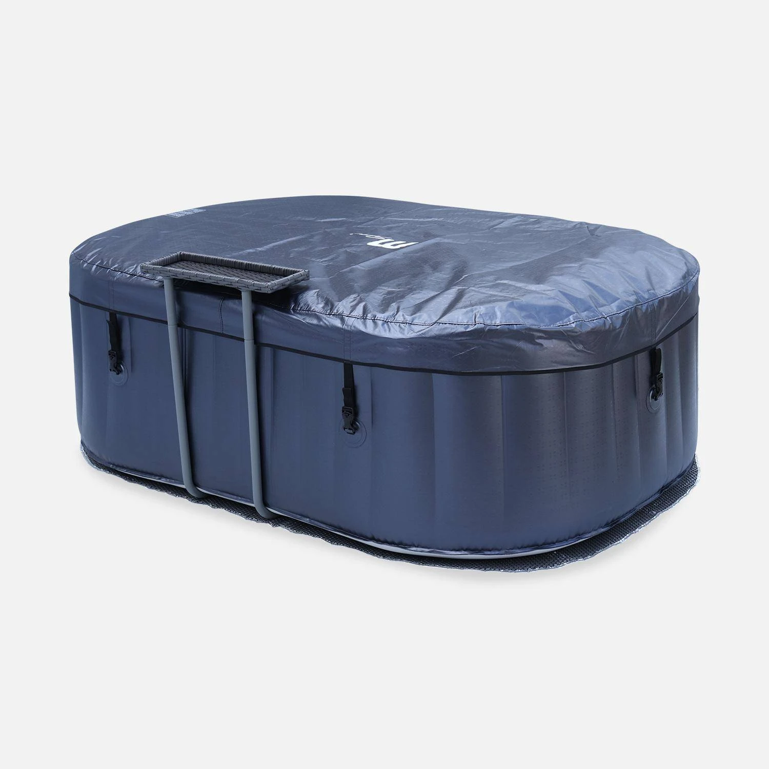 Spa Gonflable 2 Places Rond, Gonflage Automatique, Ozonateur, Couvercle Et Tapis â Image 2