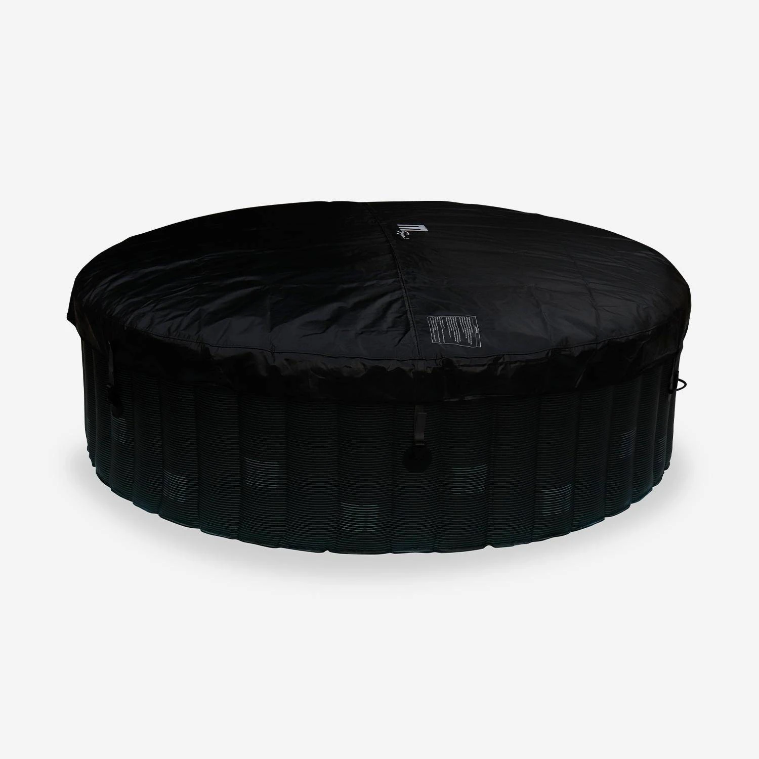 Spa Gonflable 6 Places Rond Bande LED, Filtration MDC, Désinfection UVC, Bâche – Image 4