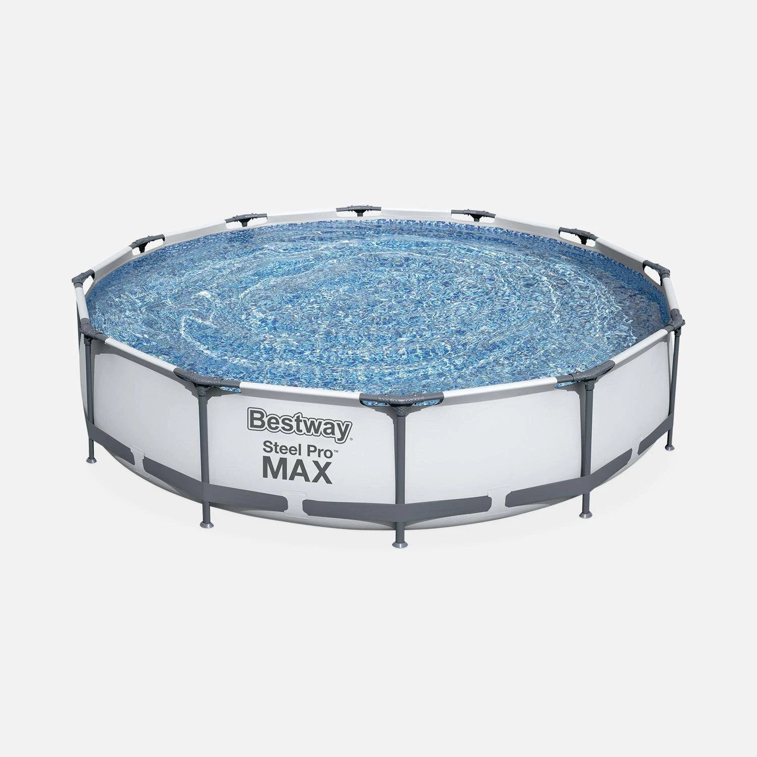 Piscine Hors Sol Tubulaire Ronde Avec Pompe Et Filtre ∅3,6m – Image 3
