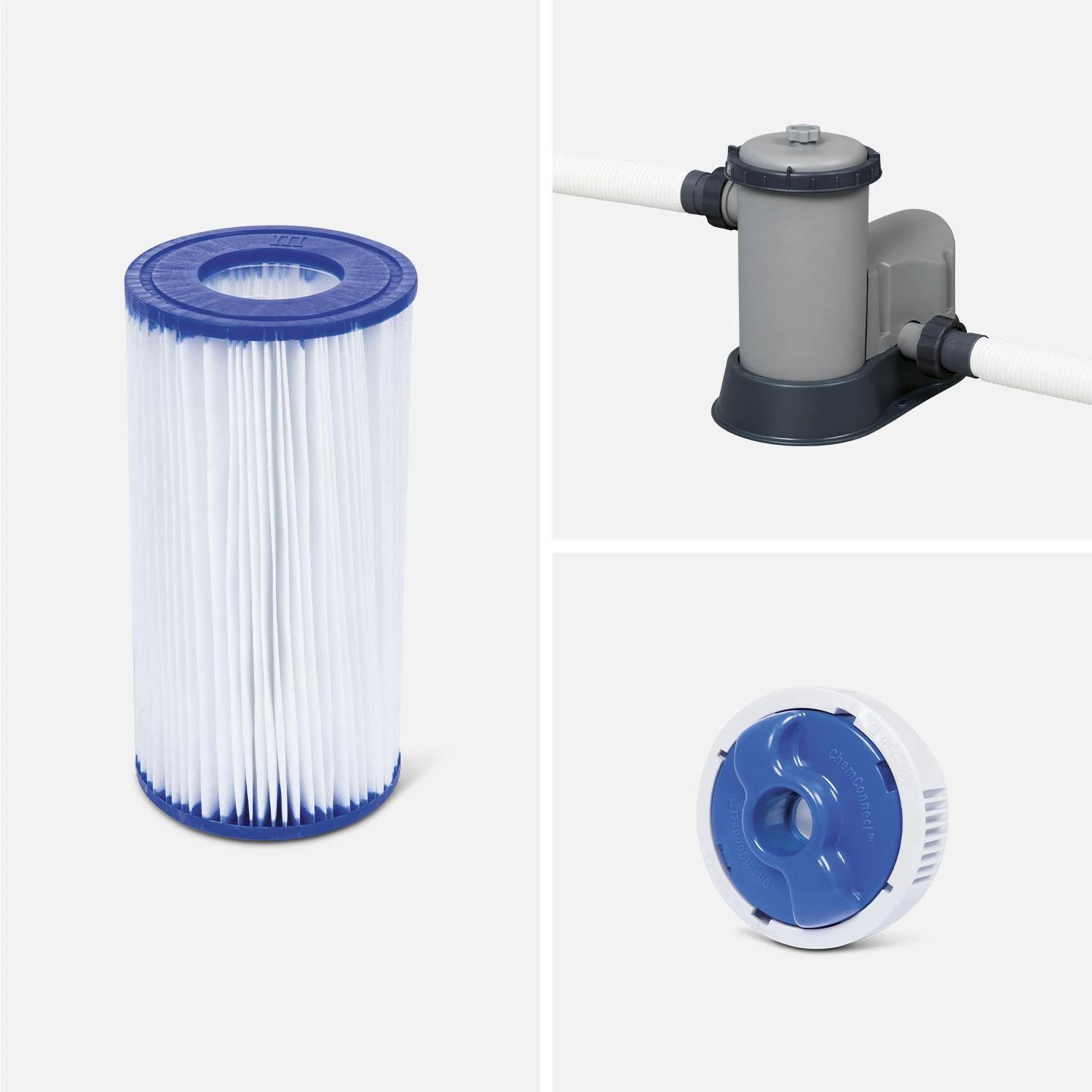 Piscine Hors Sol Tubulaire Avec Accessoires â Image 4