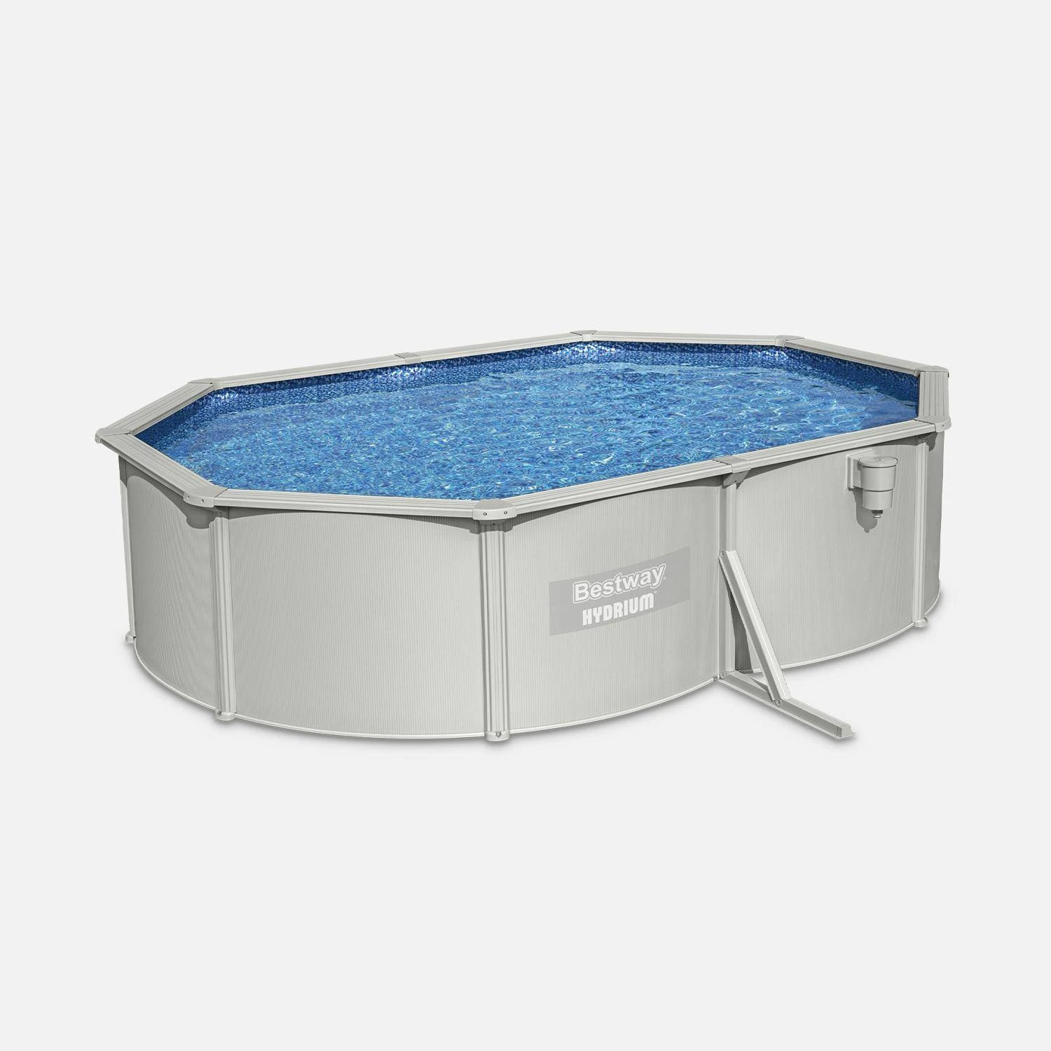 Piscine Hors Sol Ovale Avec Accessoires â Image 2