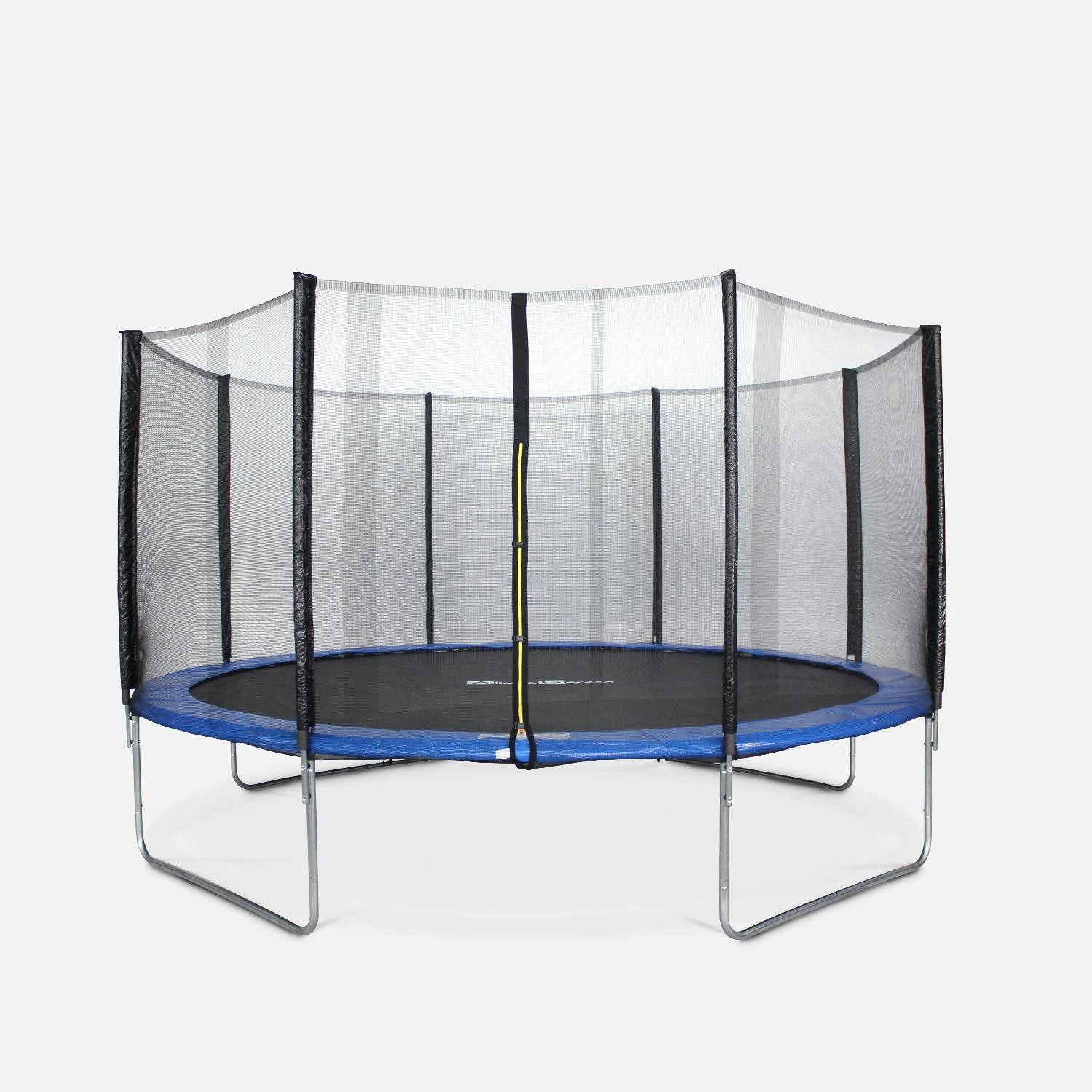 Trampoline 430cm Filet Protection Couleur : Bleu