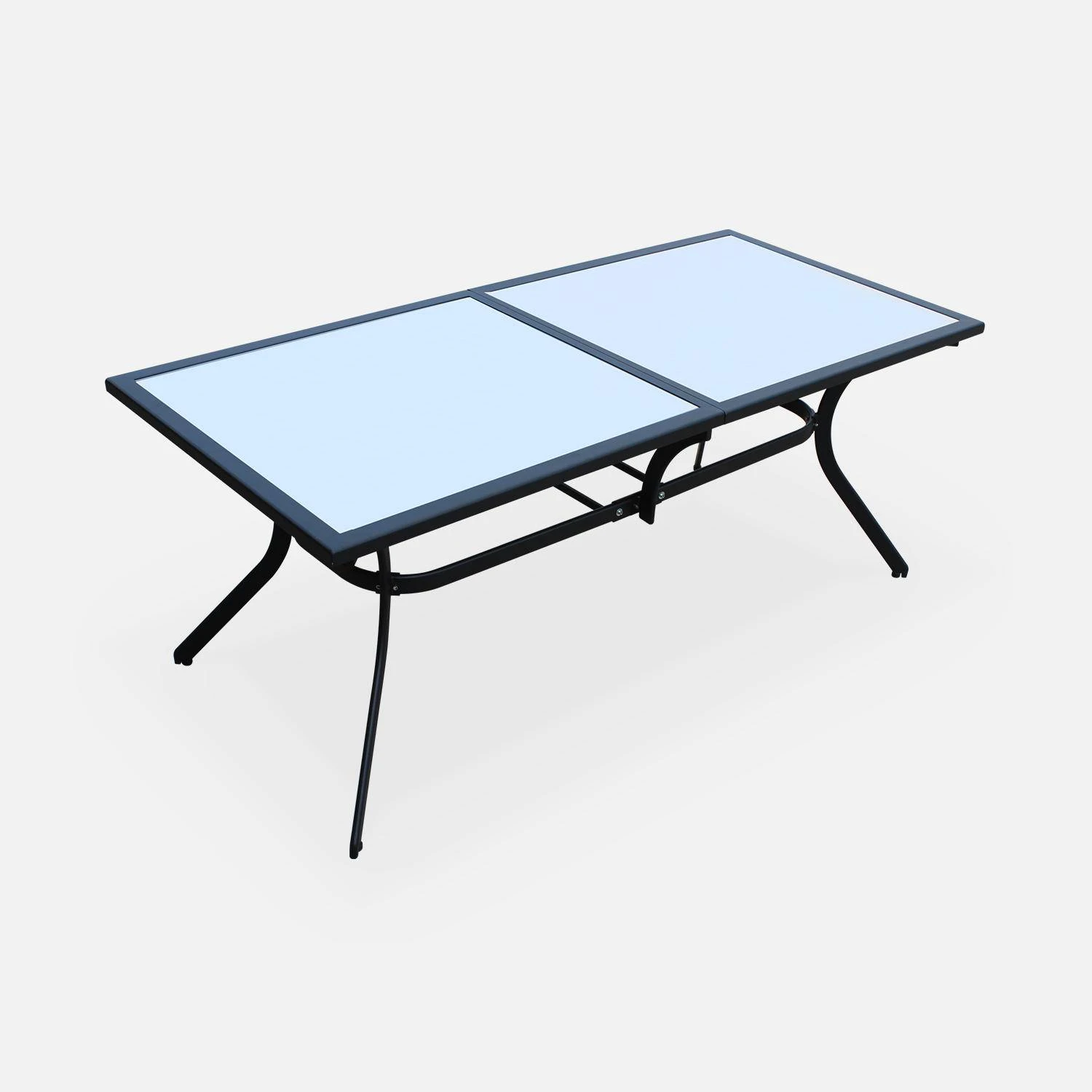 Table De Jardin Aluminium, 8 Chaises â Image 6