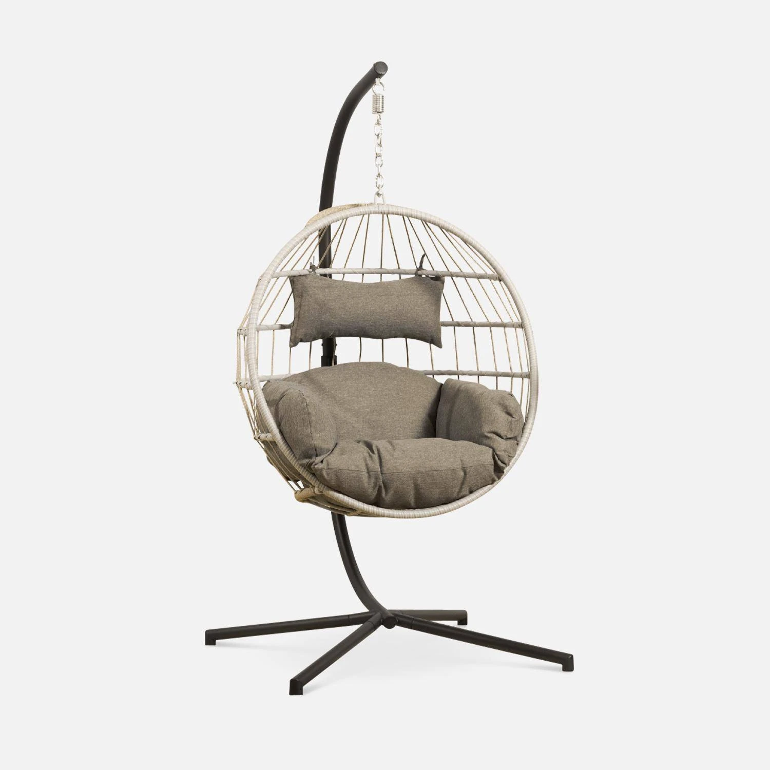 Fauteuil Suspendu Rond En Corde â Image 3